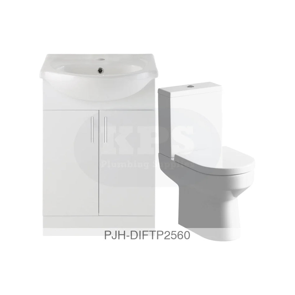 Vista 550 Vanity & Laurus CC Toilet Bathroom Brands
