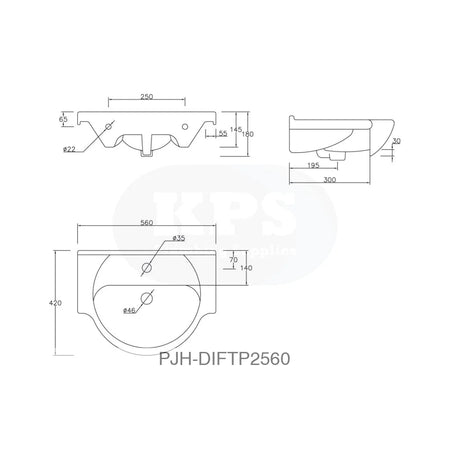 Vista 550 Vanity & Laurus CC Toilet Bathroom Brands