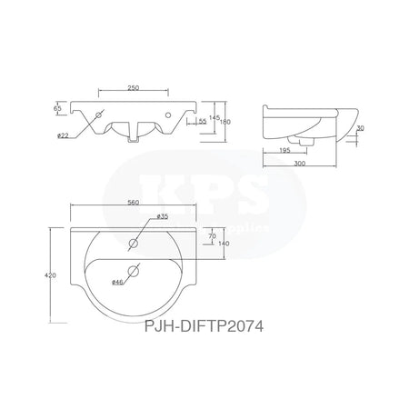 Vista 550 Vanity & WC Unit & WC Bathroom Brands