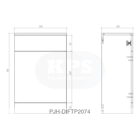 Vista 550 Vanity & WC Unit & WC Bathroom Brands