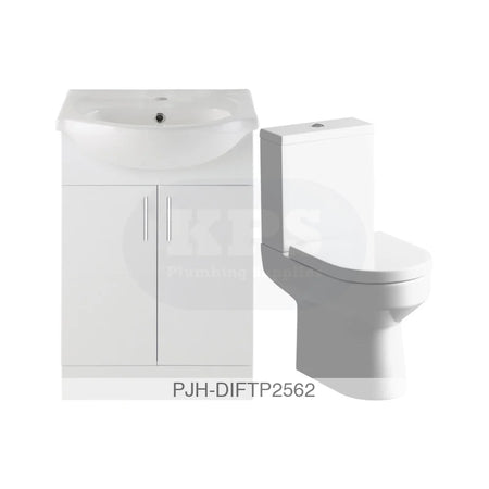 Vista 650 Vanity & Laurus CC Toilet Bathroom Brands
