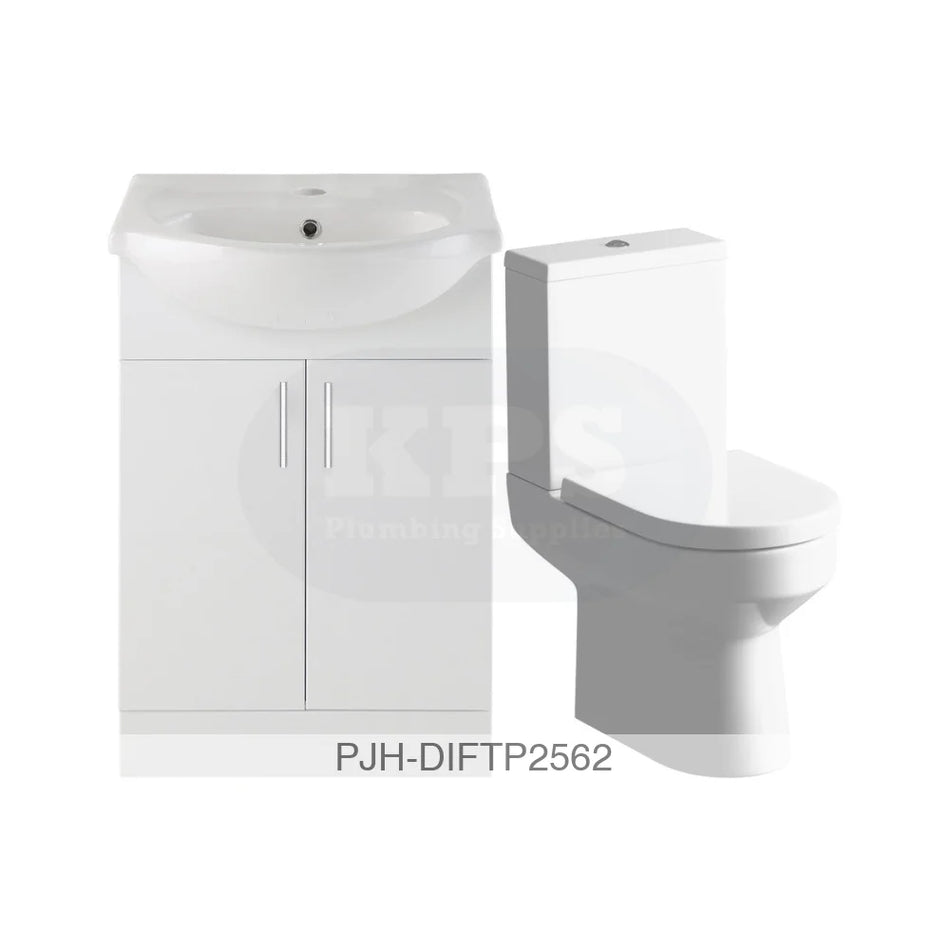 Vista 650 Vanity & Laurus CC Toilet Bathroom Brands