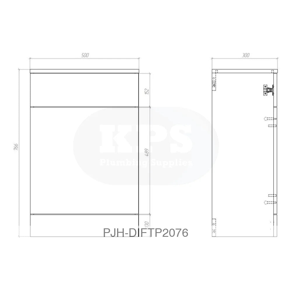 Vista 650 Vanity & WC Unit & WC Bathroom Brands