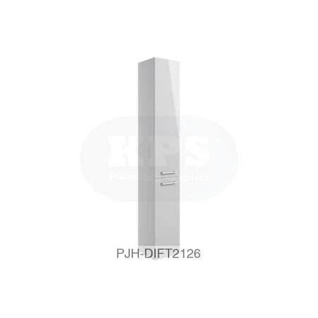 Volta 350 F/S Tall Unit-Grey Bathroom Brands