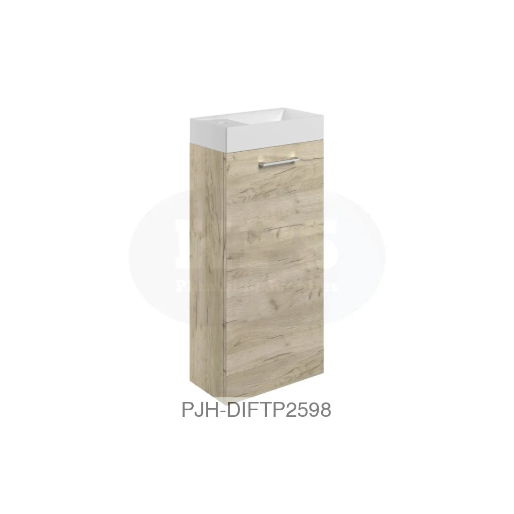 Volta 410 Fs 1Dr Unit Inc Basin Oak Bathroom Brands