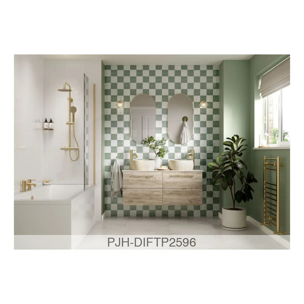 Volta 410 Wh 1Dr Unit Inc Basin Oak Bathroom Brands