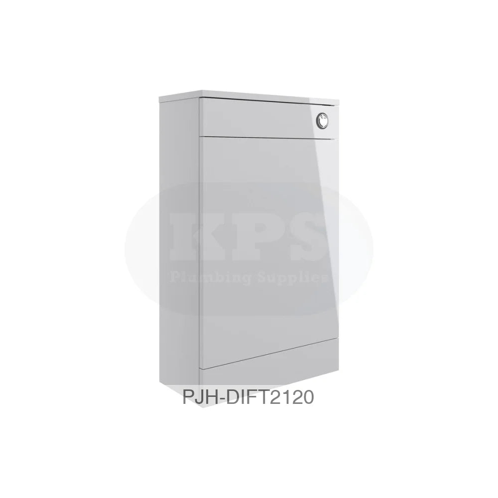 Volta 500 WC Unit Grey Bathroom Brands