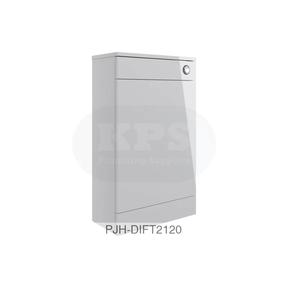 Volta 500 WC Unit Grey Bathroom Brands