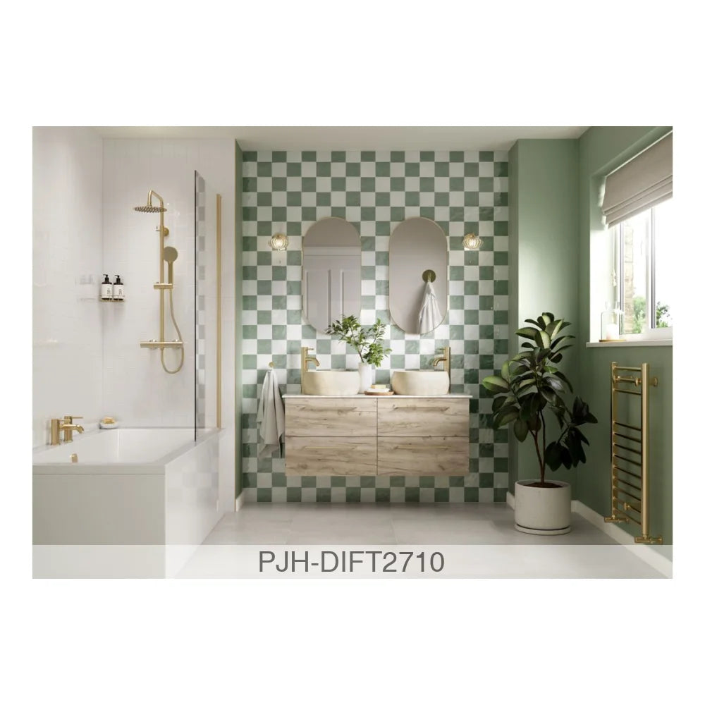 Volta 500 WC Unit With Top Oak Bathroom Brands