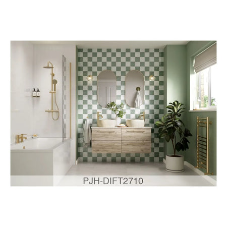 Volta 500 WC Unit With Top Oak Bathroom Brands