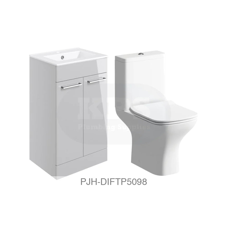 Volta 510 FS Unit Pack Inc Cedarwood Grey Bathroom Brands