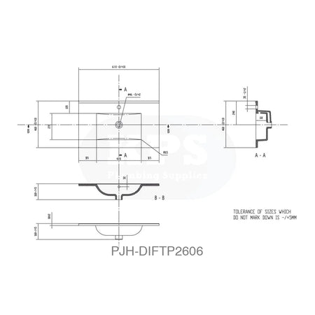Volta 610 Fs 2Dr Unit Inc Basin Oak Bathroom Brands
