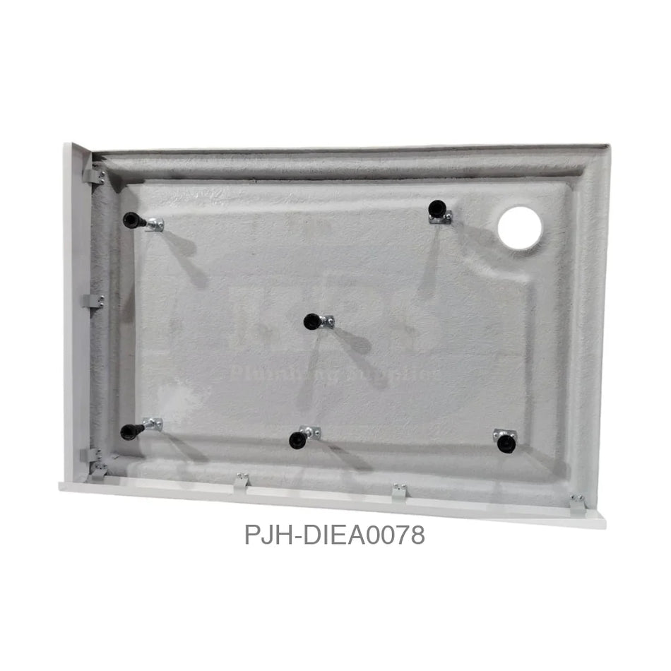 White Riser Kit With Legs 800/900Mm Quad Bathroom Brands