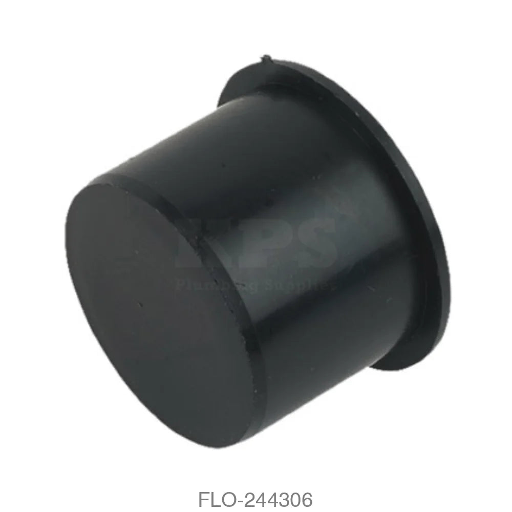 WP30 Socket Plug 32mm Polypropylene Black Waste Pushfit