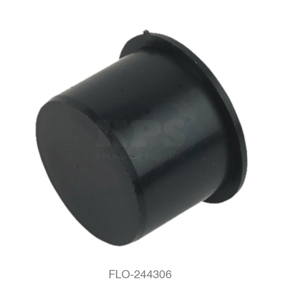 WP30 Socket Plug 32mm Polypropylene Black Waste Pushfit