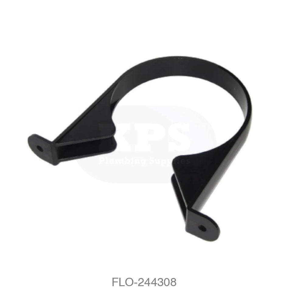 WP34 Pipe Clip 32mm Polypropylene Black Waste Pushfit