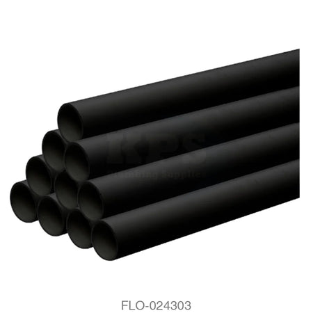 WS01 Waste Pipe 32mm ABS Black Waste Solvent