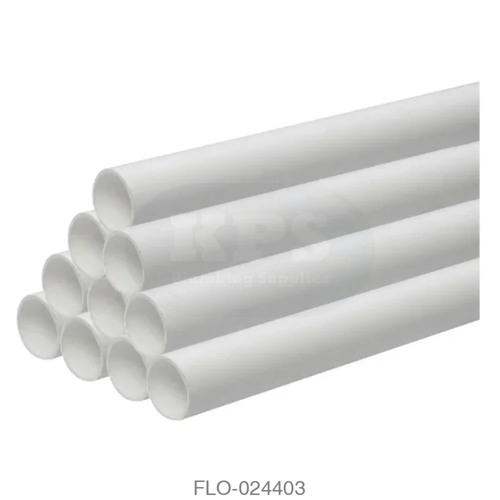 WS01 Waste Pipe 32mm ABS White Waste Solvent