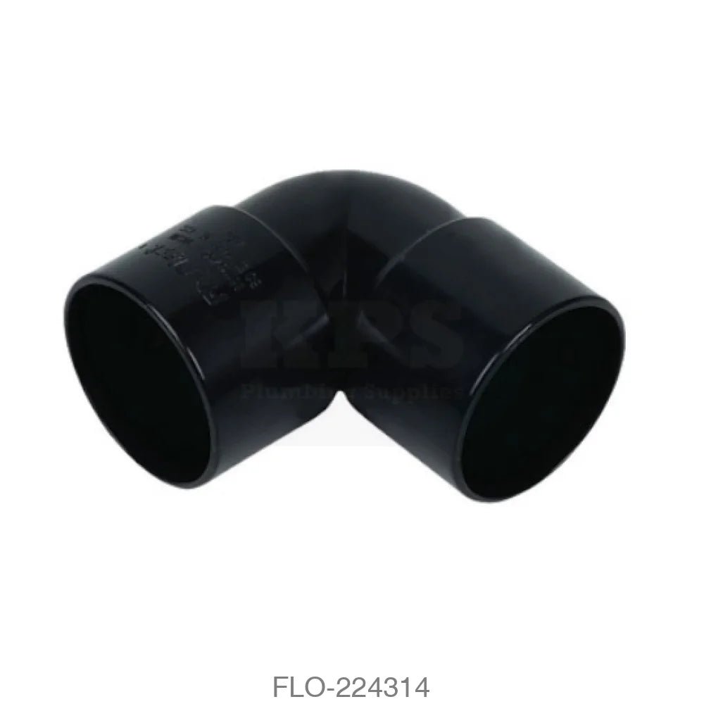 WS10 Bend 32mm ABS Black Waste Solvent