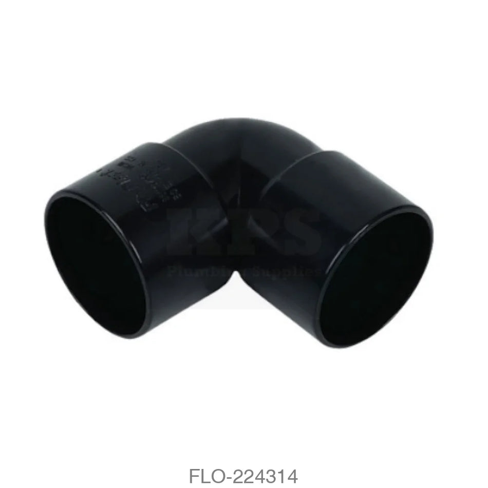 WS10 Bend 32mm ABS Black Waste Solvent