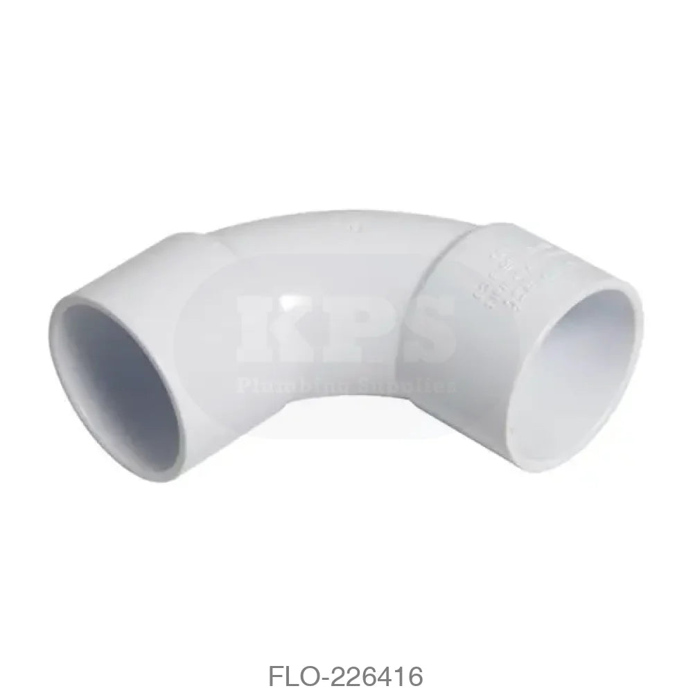 WS16 Bend 50mm ABS White Waste Solvent