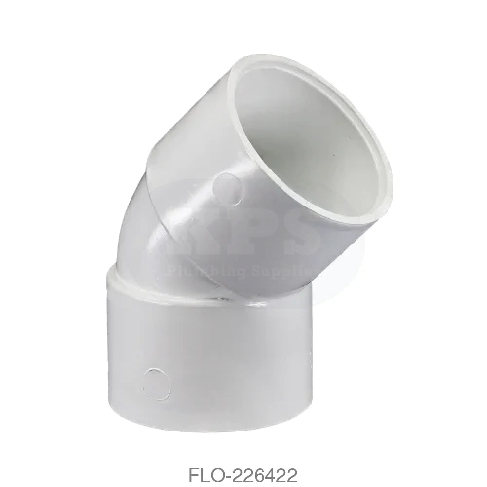 WS20 Bend 50mm ABS White Waste Solvent