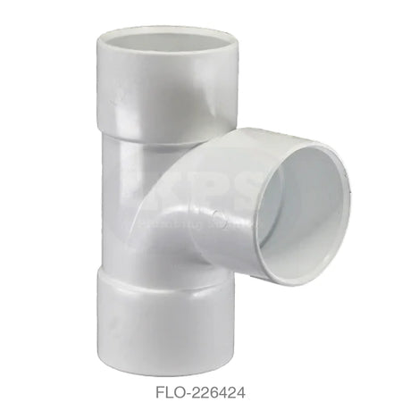 WS24 Tee 50mm ABS White Waste Solvent