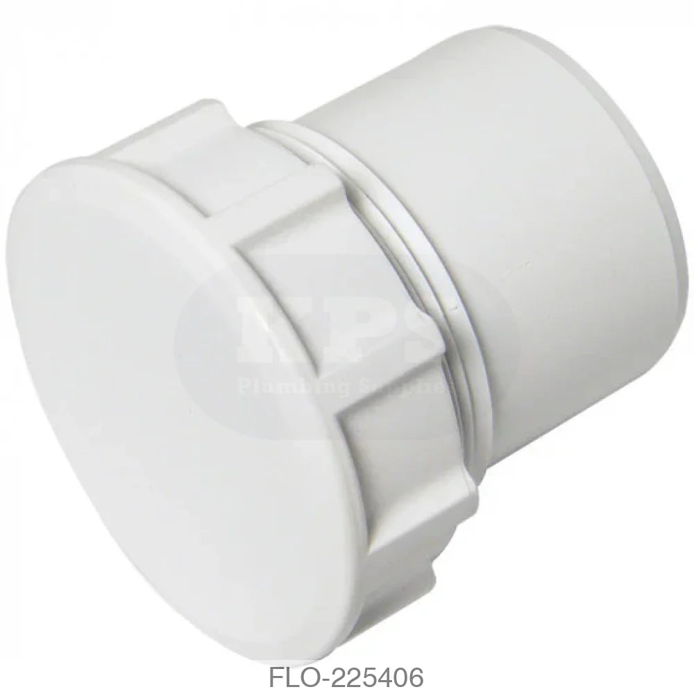 WS31 Access Plug 40mm ABS White Waste Solvent