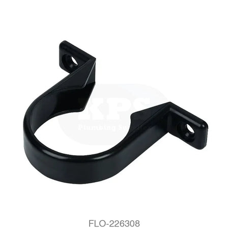 WS36 Pipe Clip 50mm ABS Black Waste Solvent