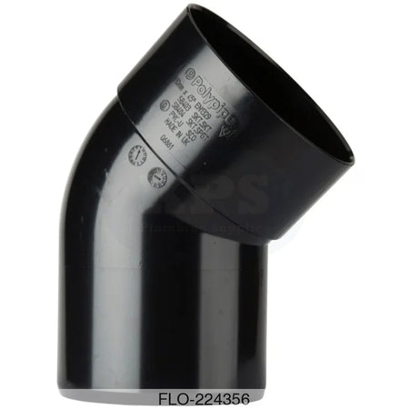 WS76 Conversion Bend 32mm ABS Black Waste Solvent