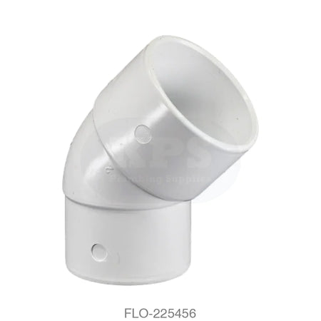 WS77 Conversion Bend 40mm ABS White Waste Solvent